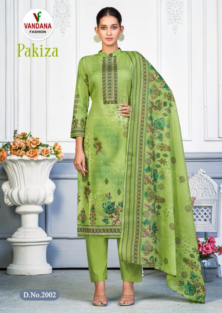 Vandana Pakiza Vol 2 Printed Cotton Dress Materials
